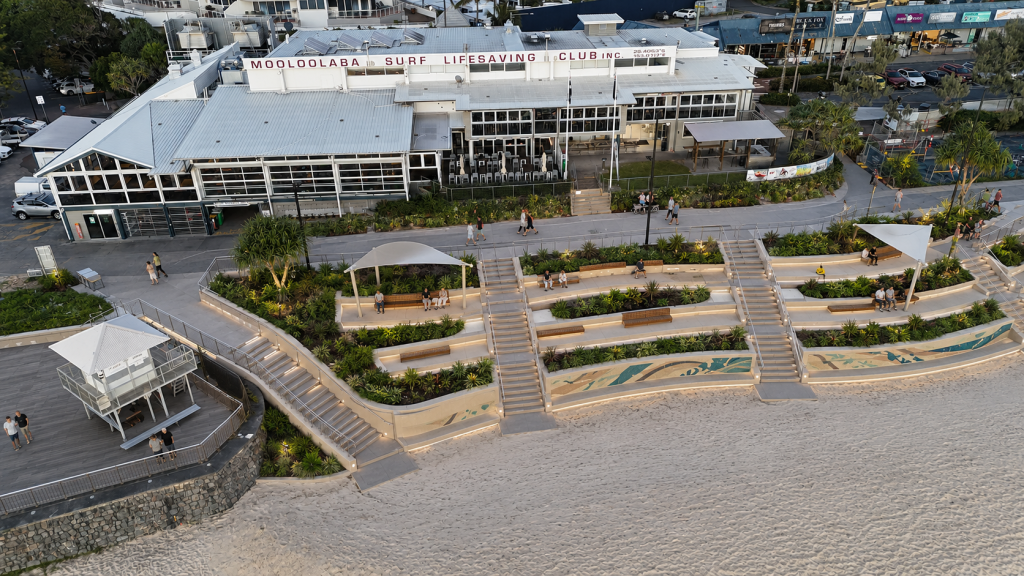Mooloolaba seawall concept
